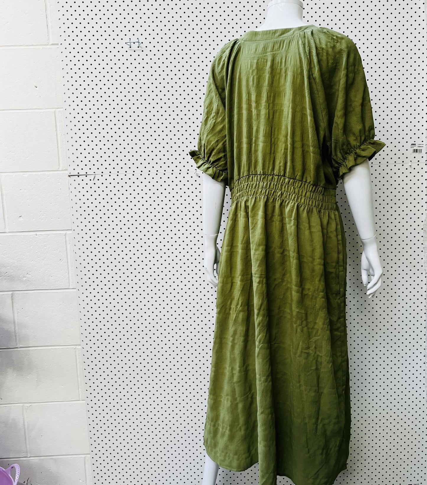 PERFECTIONARY / green dress / s/m (3859222046058346581)