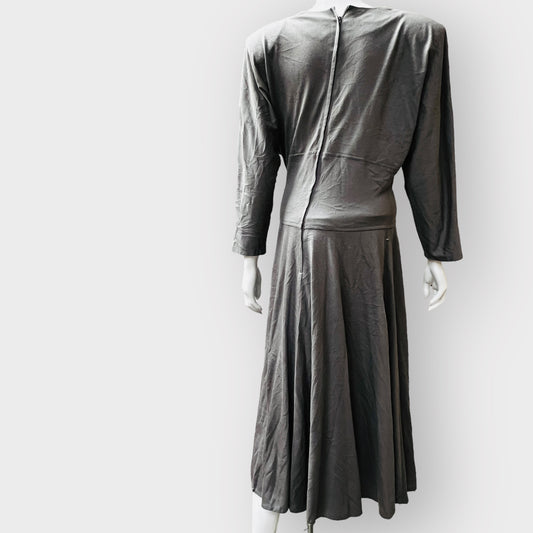 nz vintage / QUEENS / 1980s dress / s/m (3859623444403145158)