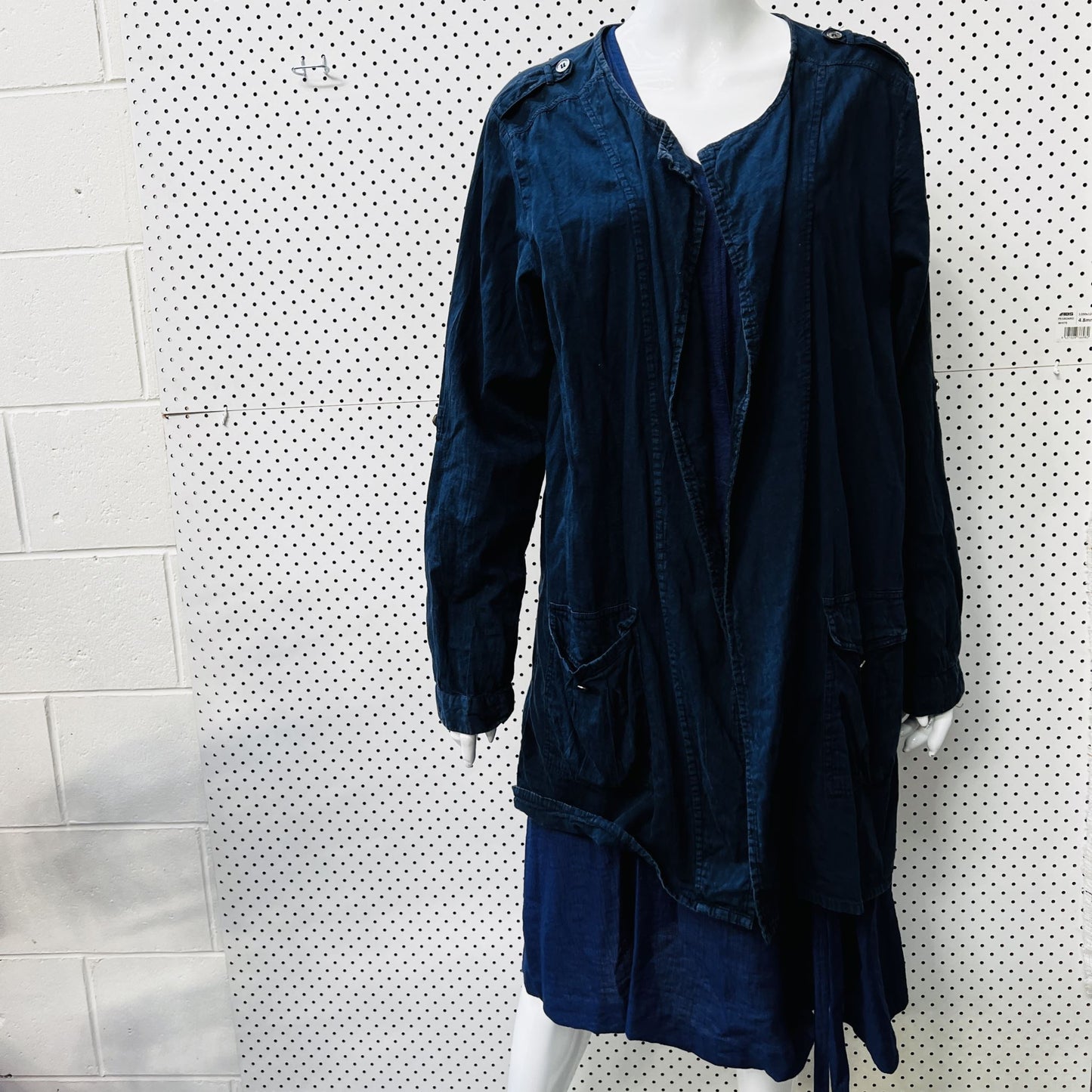 KAFFE CLOTHING / blue lightweight jacket / 44 (3859828204046471105)