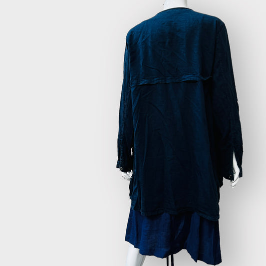 KAFFE CLOTHING / blue lightweight jacket / 44 (3859871335177119882)