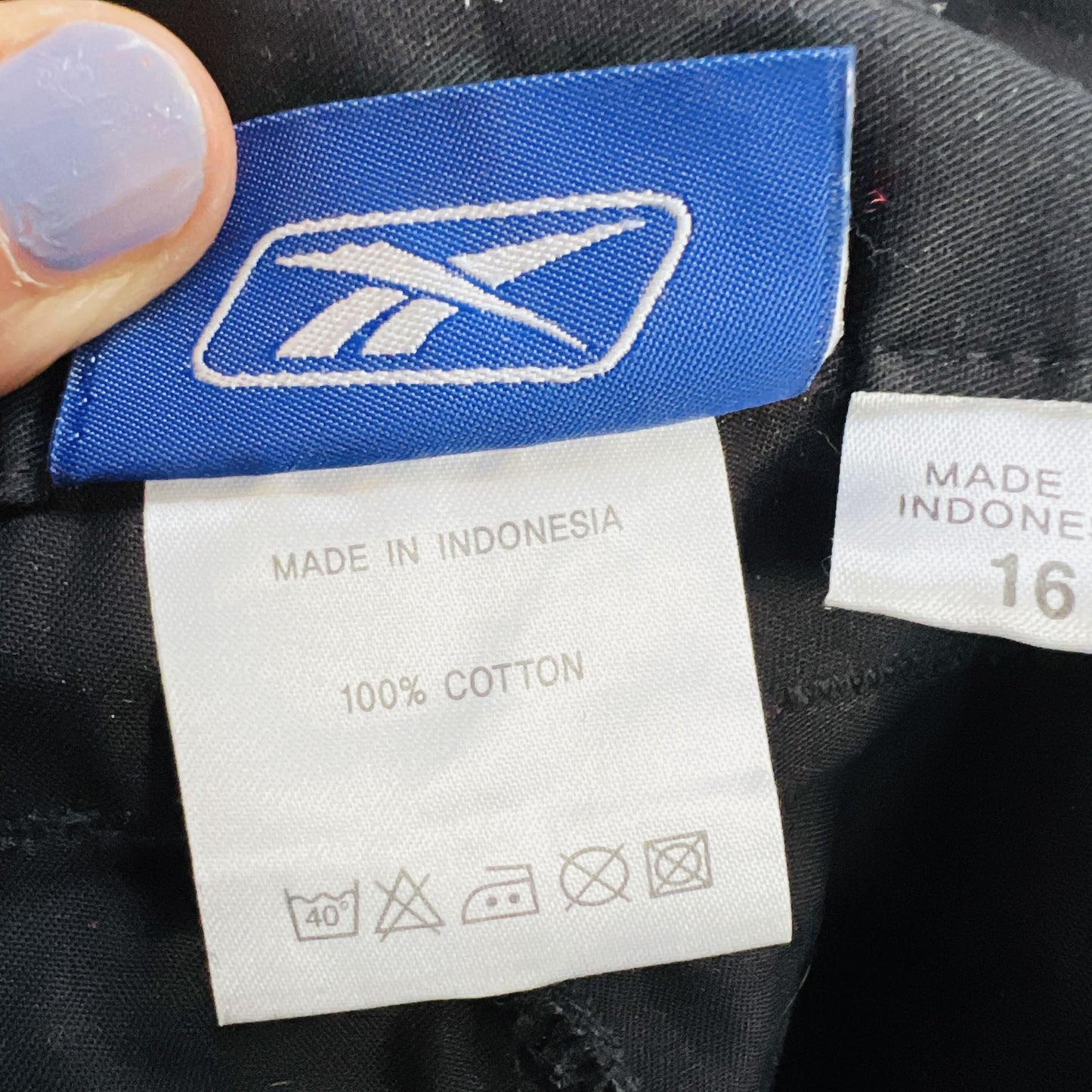 REEBOK / parachute pants in cotton / 16 (3860483565939884615)