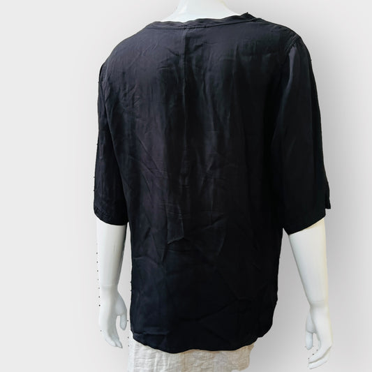 VERGE / 'made' top with geometric print / L (3860574073056300309)