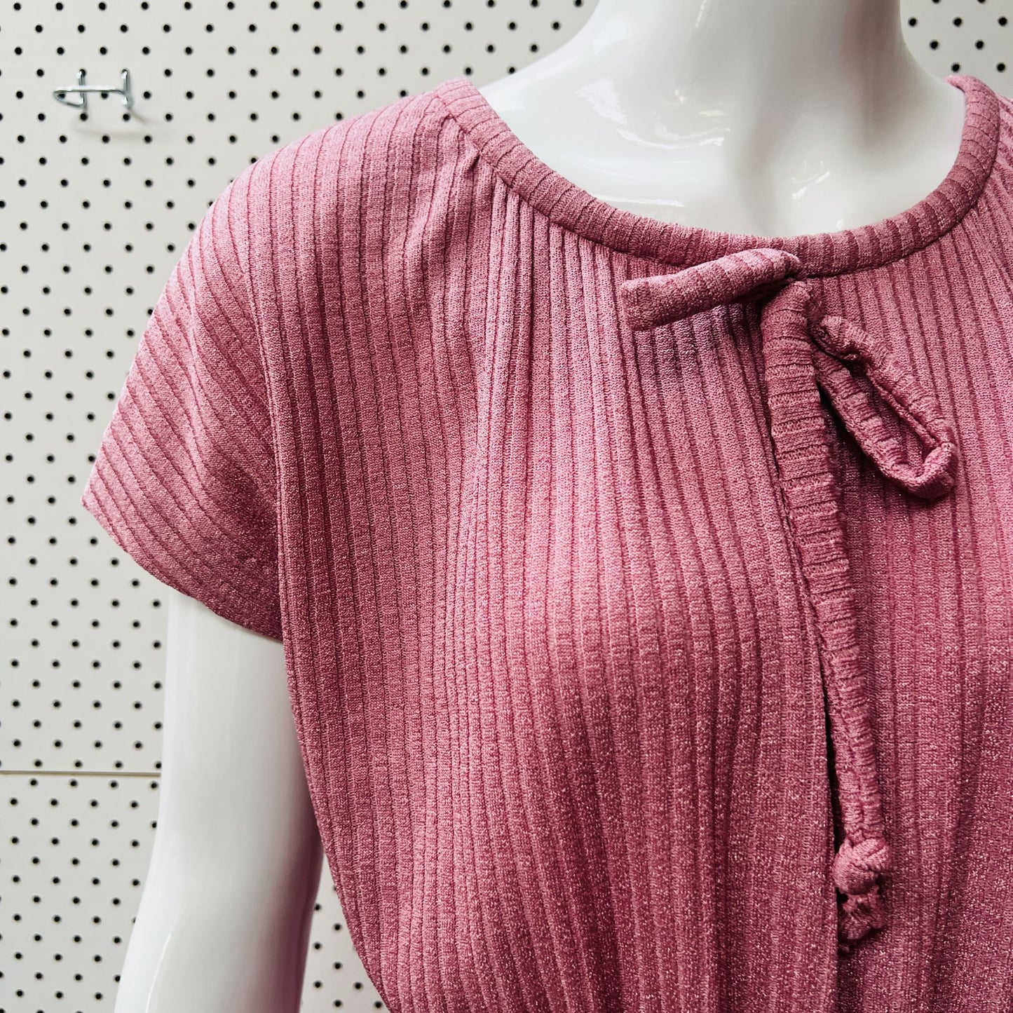 nz vintage / 1970s SUE BRETT / pink dress / s (3860831816446582212)