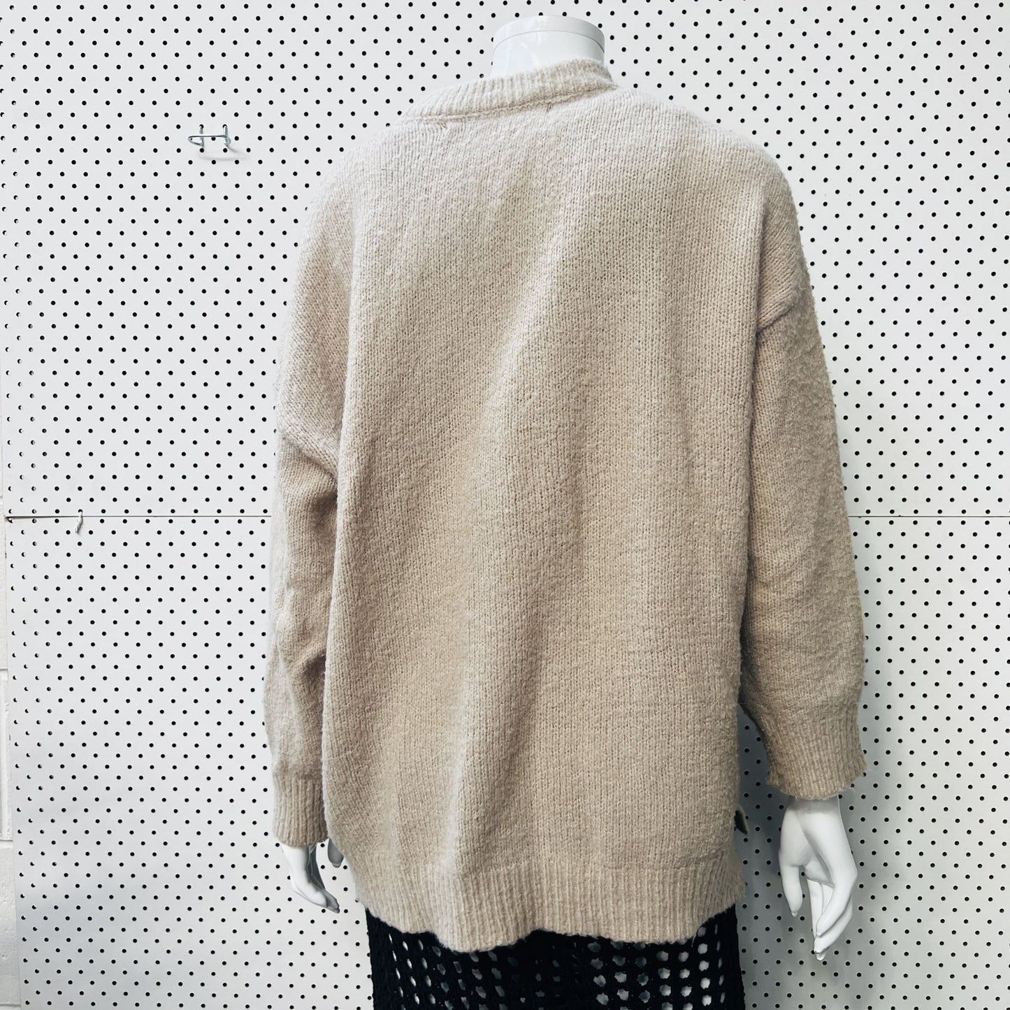 SILENT THEORY / cream jumper / 12 (3861079863365333434)