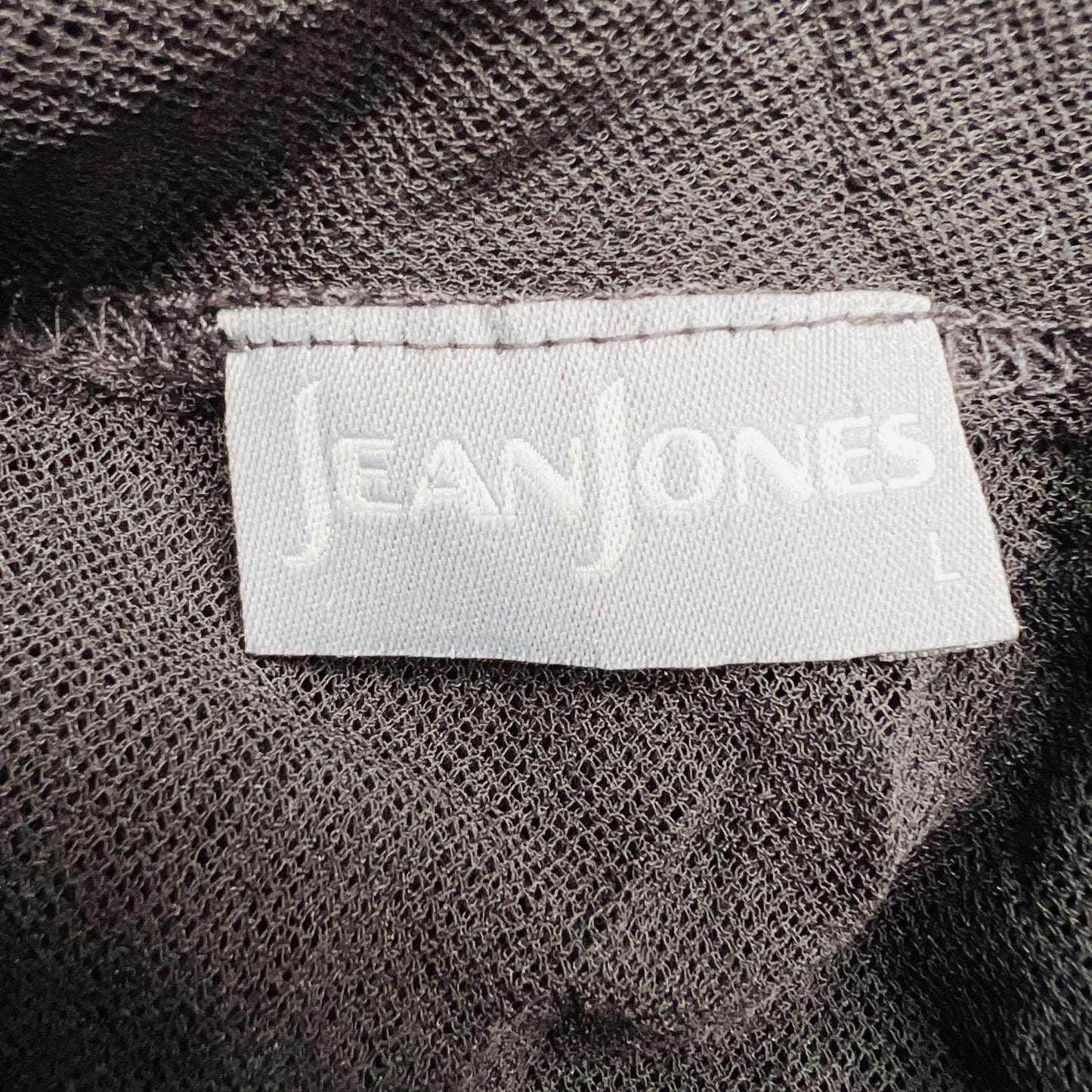 2000s vintage / JEAN JONES / mesh cardigan top / L (3862307111221914031)