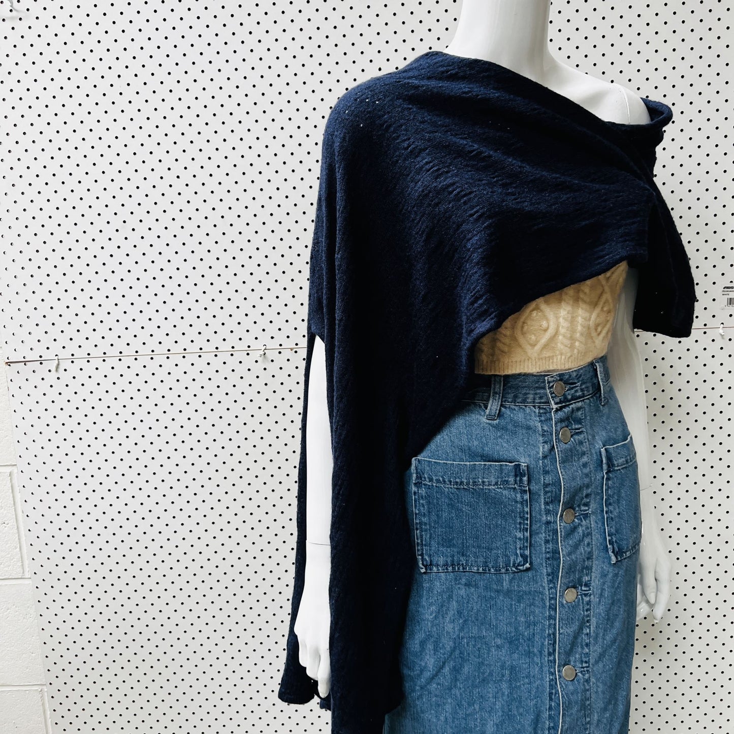 UNTOUCHED WORLD / wool wrap / poncho / scarf (3862307119528400551)