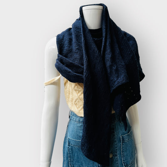 UNTOUCHED WORLD / wool wrap / poncho / scarf (3862307348328480162)