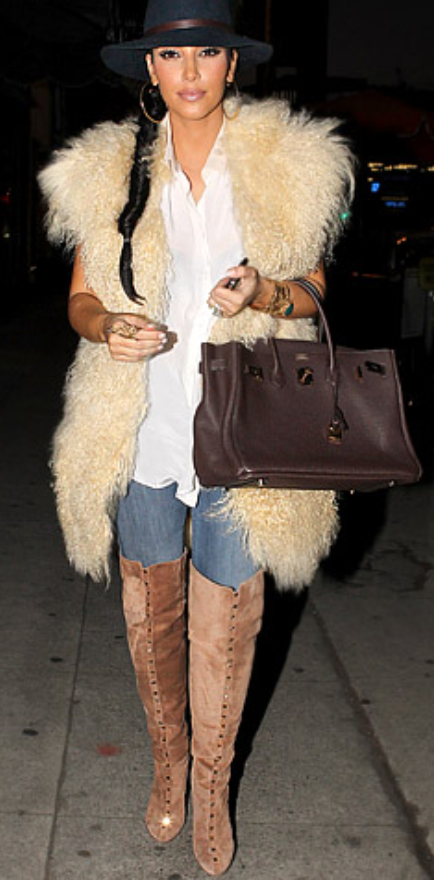 WHAT WOMEN WANT / faux fur vest / M/L (3862403610362220423)