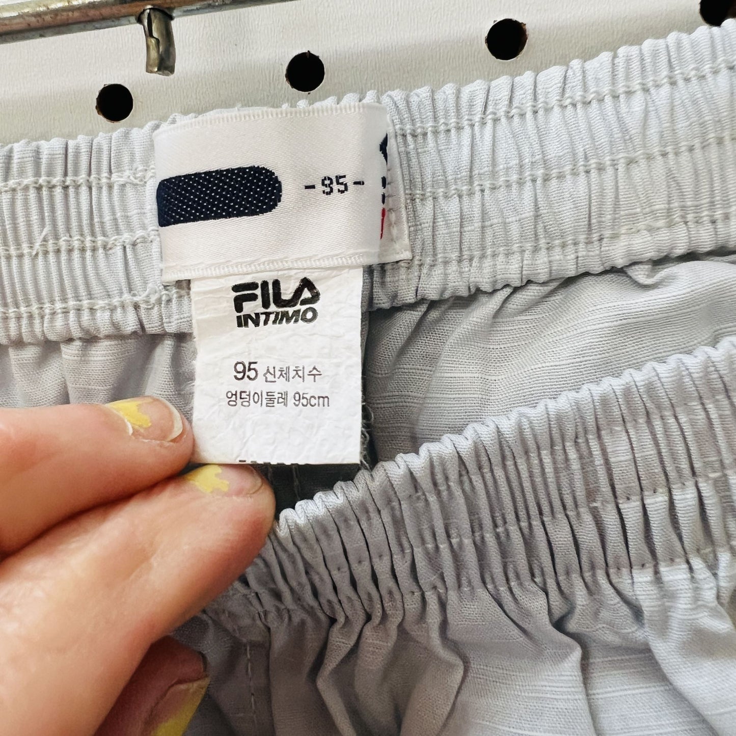 FILA INTIMO / linen pants / s (3863257211498957157)
