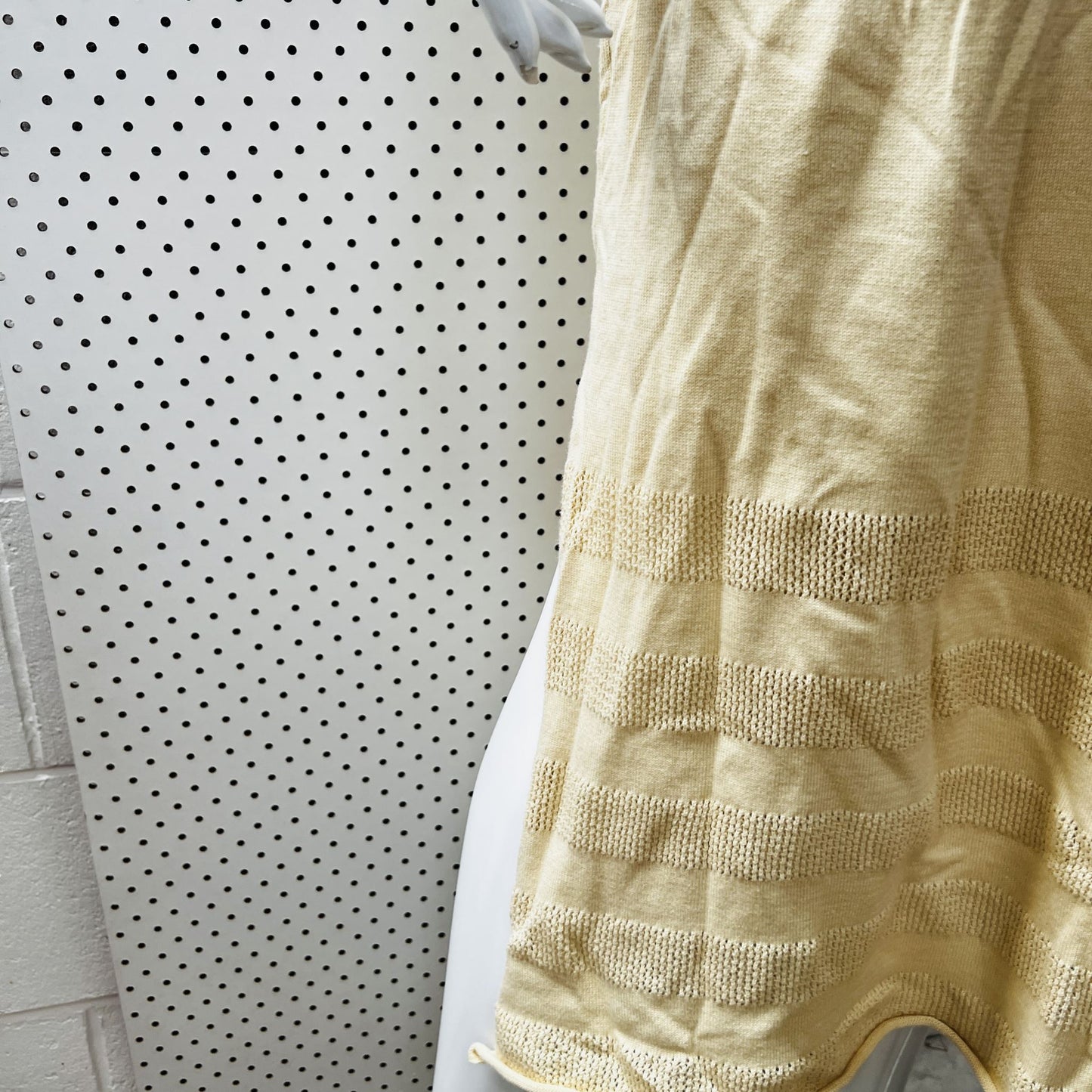DIARTE / butter cotton midi dress / M (3864629181752830282)