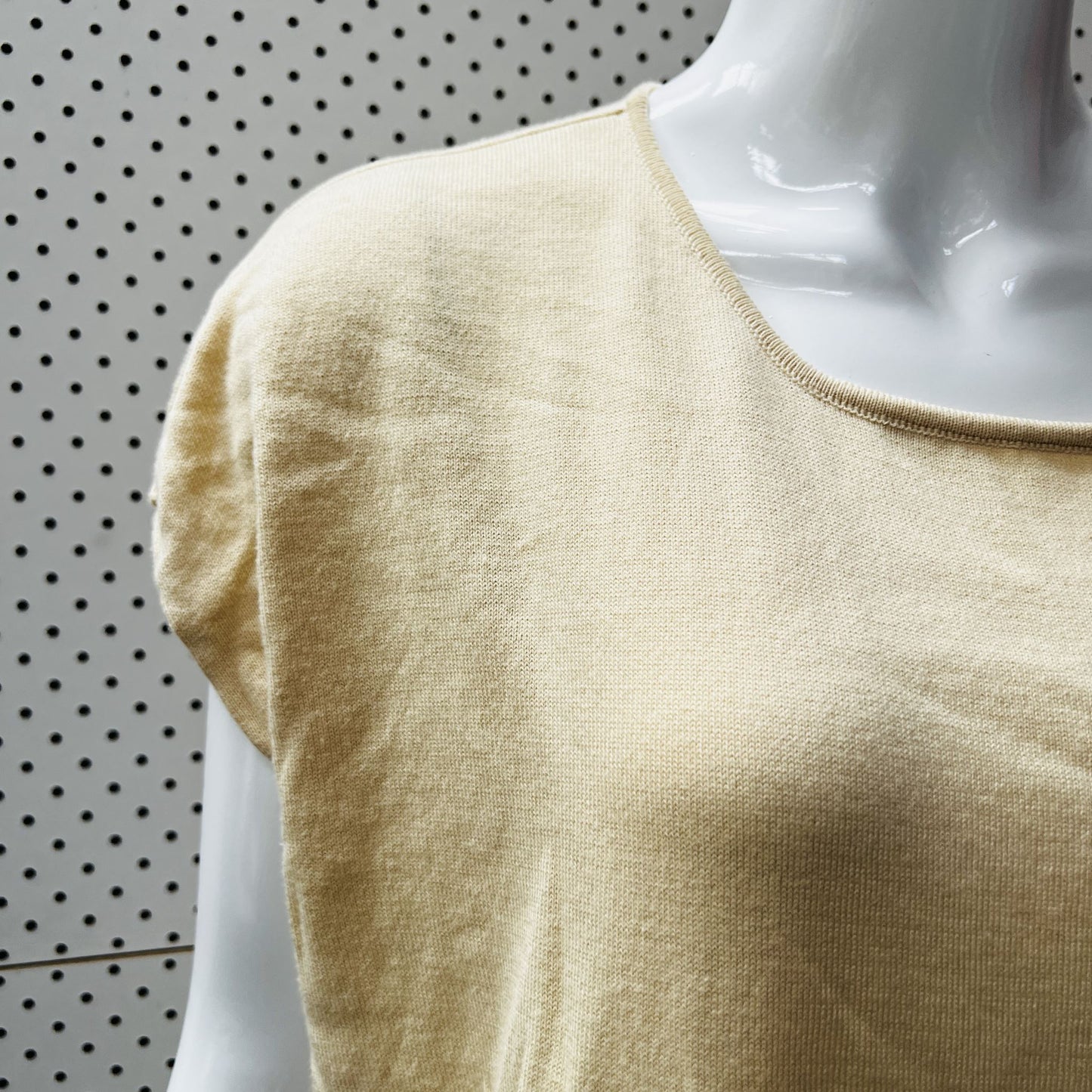 DIARTE / butter cotton midi dress / M (3864629187059681899)