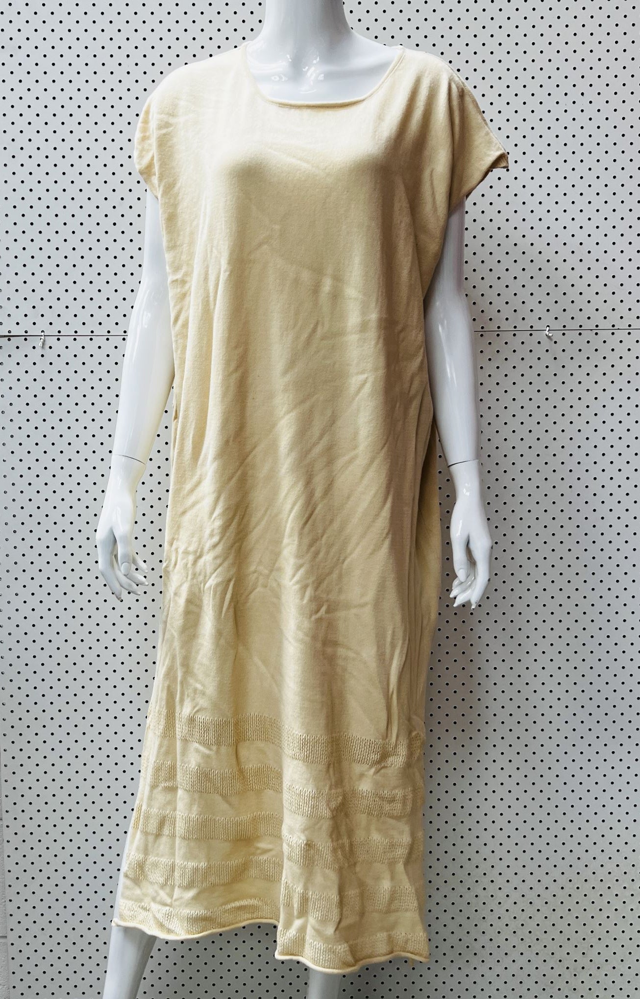 DIARTE / butter cotton midi dress / M (3864631425354935424)