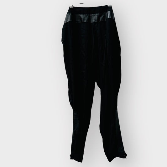 MAX / joggers with faux leather details / 10 (3865150781998514852)