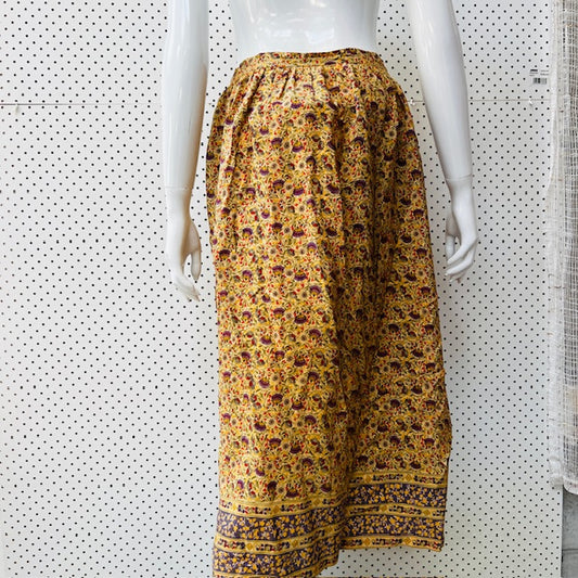 italian vintage / pure silk skirt / s (3866348376940680251)