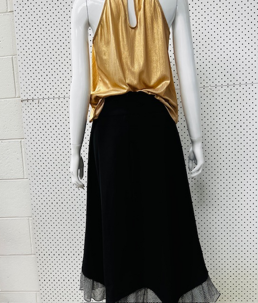 1990s nz vintage / VAMP / midi skirt / s (3866440087416215709)