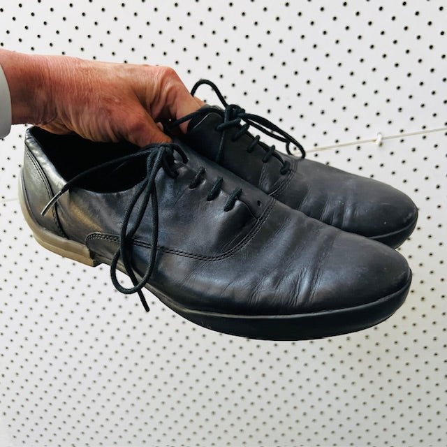 CAMPER TOGETHER / black leather formal shoes / 41 (3866539194547999754)