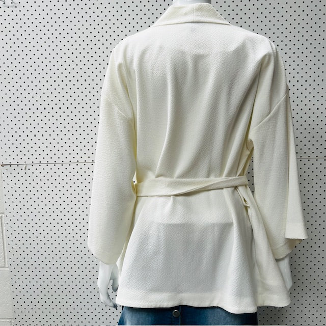 TOPSHOP / white kimono jacket / 10 (3867129842926938446)