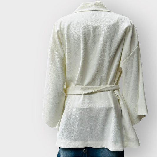 TOPSHOP / white kimono jacket / 10 (3867130710999258018)