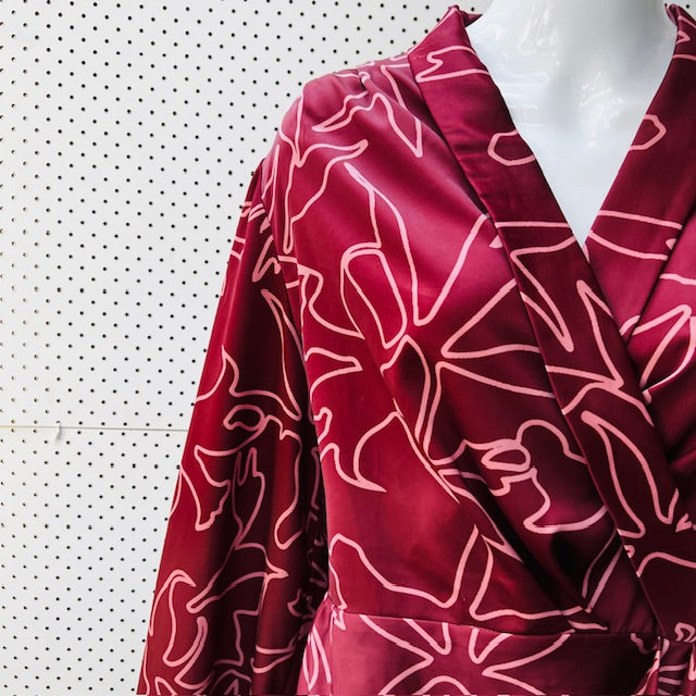 C/MEO collective / wrap dress / XL (3867482065119903956)