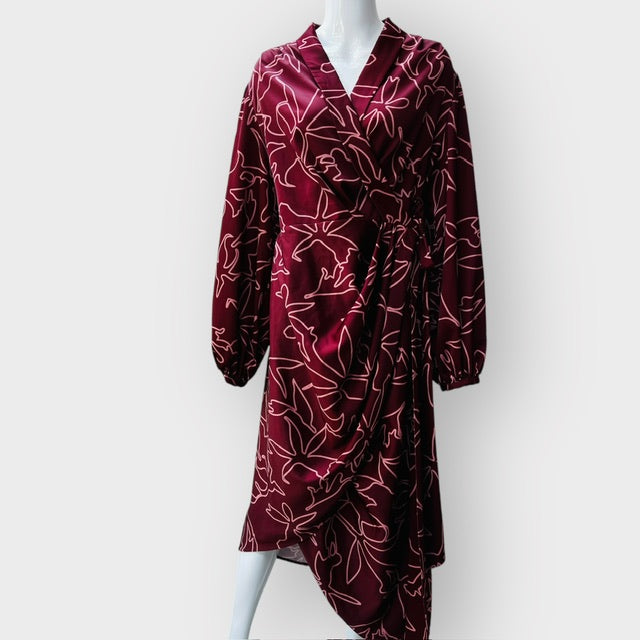 C/MEO collective / wrap dress / XL (3867483299154178237)