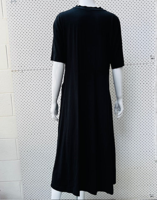 black modal day dress / s/m (3867483891184686798)