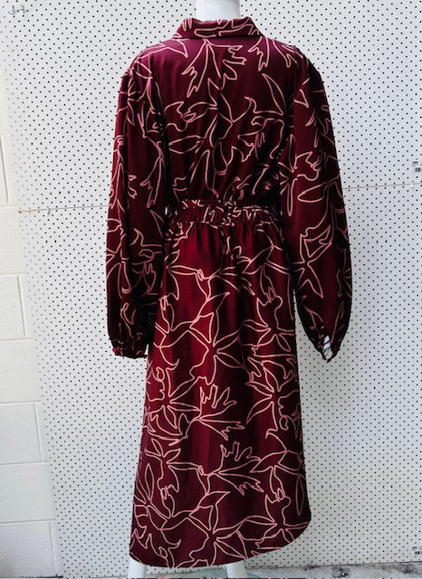 C/MEO collective / wrap dress / XL (3867484015381822000)