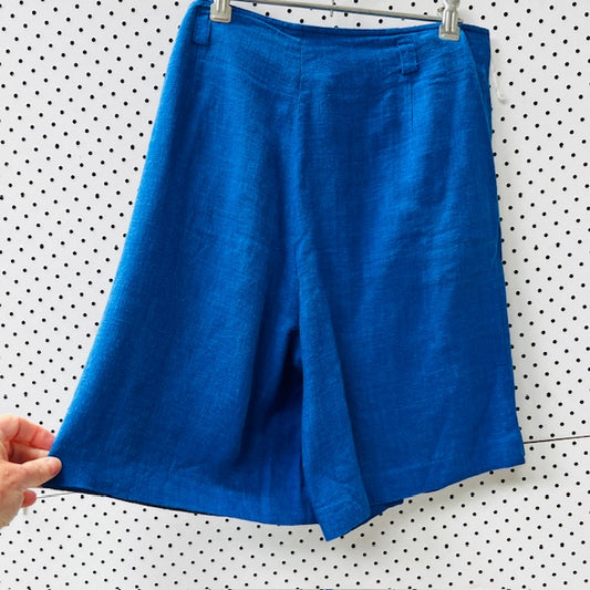 1990s nz vintage / CHARADE linen shorts / s (3867595863774212030)