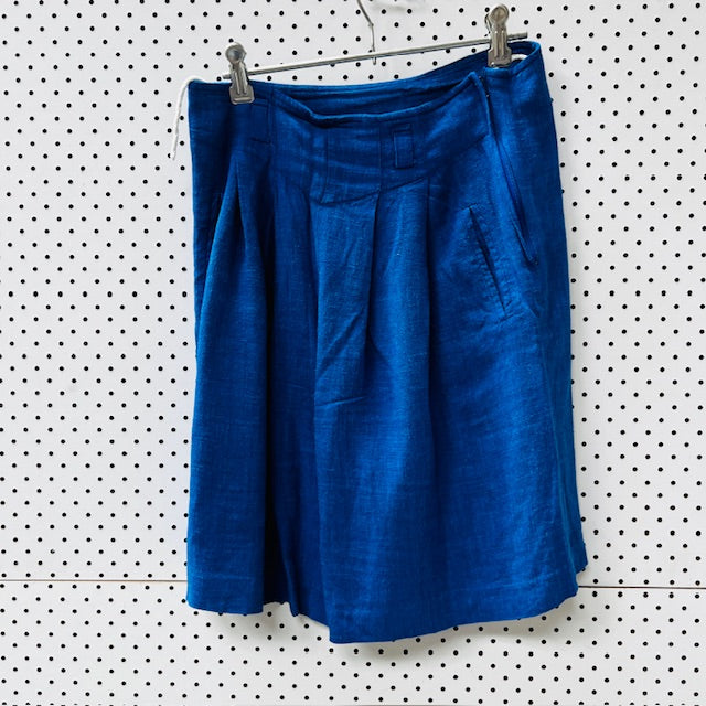 1990s nz vintage / CHARADE linen shorts / s (3867595865487974545)