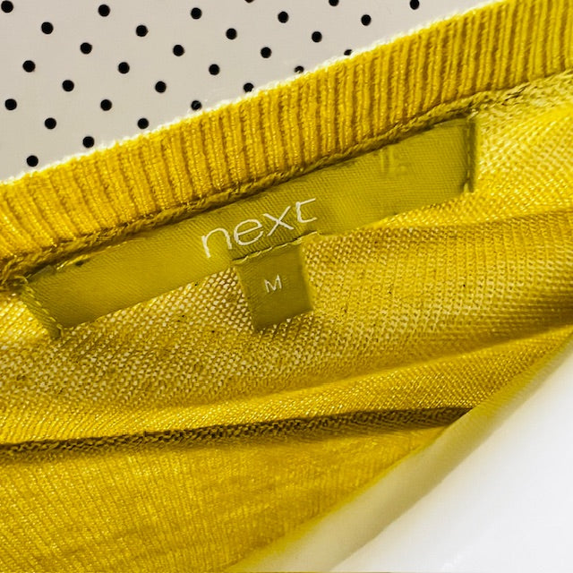 NEXT / soft chartreuse top / m Tops & shirts