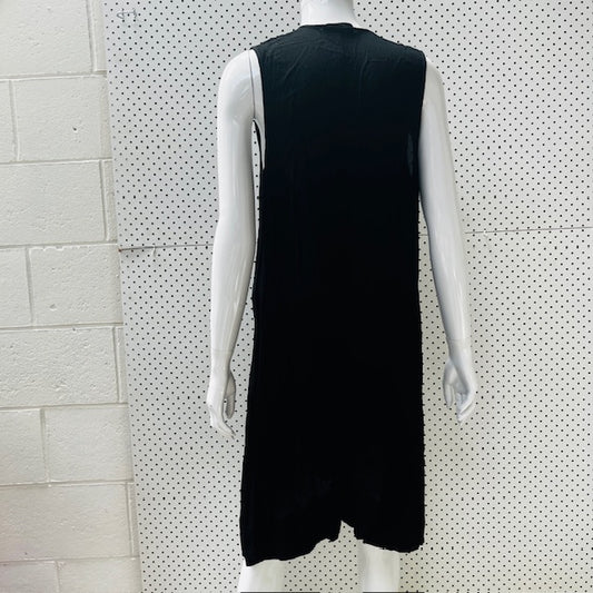 COMPANY OF STRANGERS / black dress / s / made in nz (3867750615215889658)