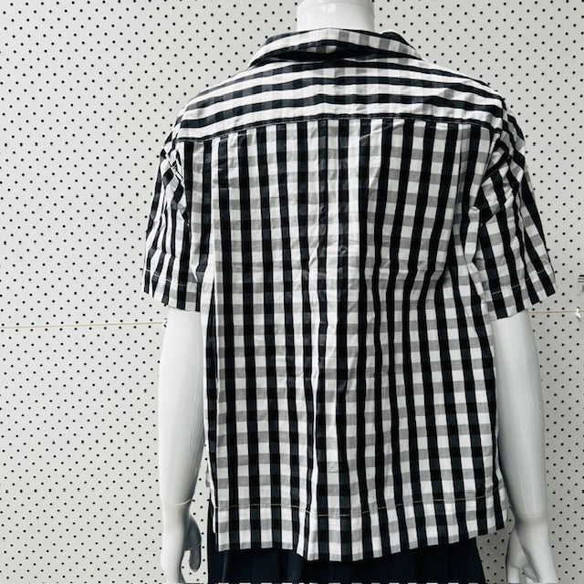 MUJI / plaid cotton shirt / s (3868259929354063447)