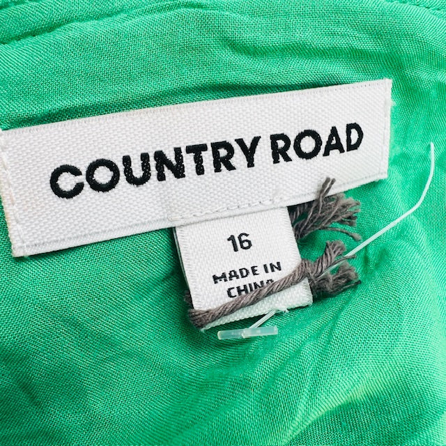 COUNTRY ROAD / Gathered Tiered Mini Dress / silk linen / 16 Dresses