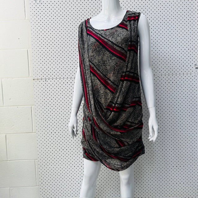 DKNY / silk dress / s (3868349390926057474)