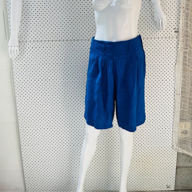 1990s nz vintage / CHARADE linen shorts / s (3868790198091989654)