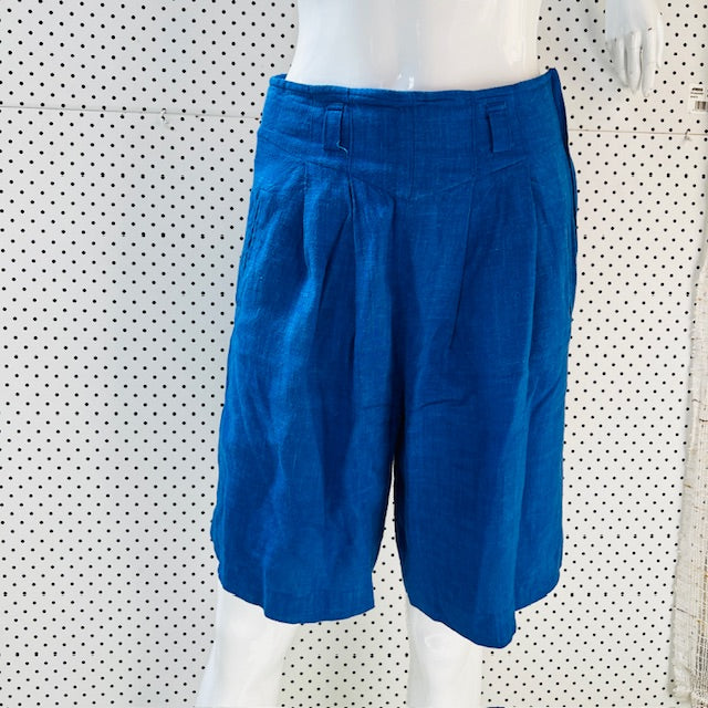 1990s nz vintage / CHARADE linen shorts / s (3868790200433552820)