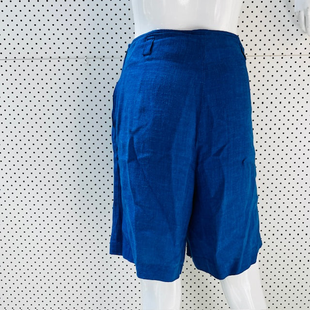 1990s nz vintage / CHARADE linen shorts / s (3868790202127345106)