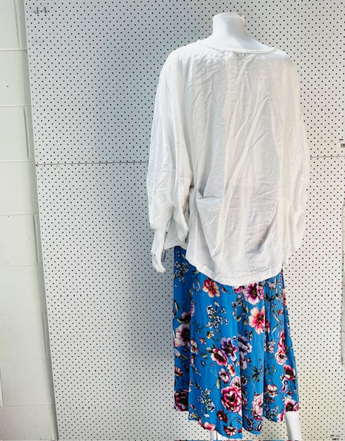 RICK CARDRONA PARIS / floral skirt / 14 (3868797145544150729)