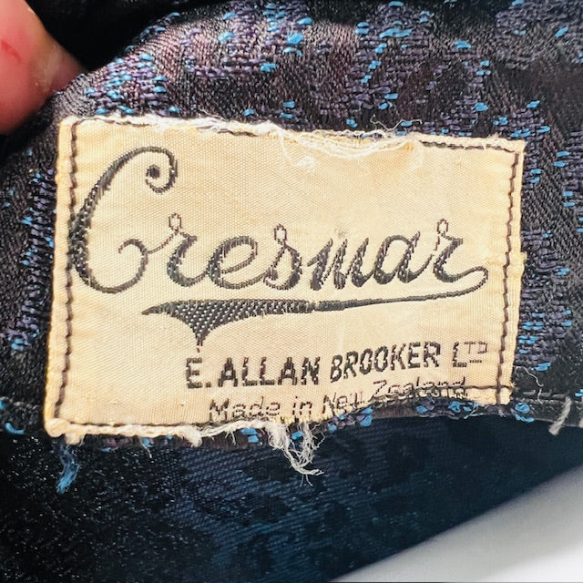 1950s nz vintage / CRESMAR / E ALLAN BROOKS / dress / m (3868874584781297610)