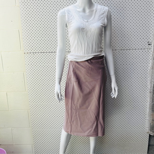 1990s nz vintage / ROSARIA HALL / white sleeveless tank top / s (3869299550907640722)