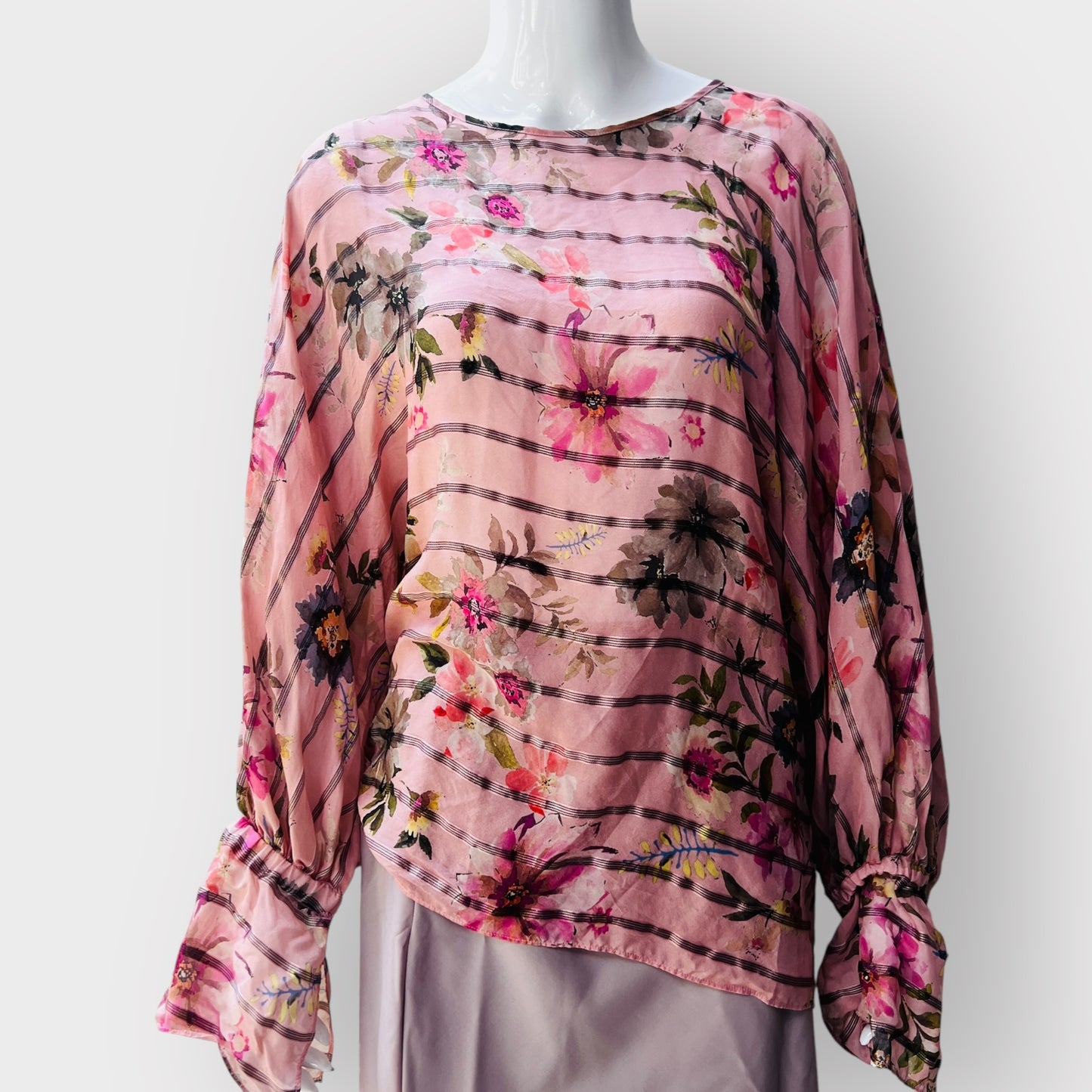 TRELISE COOPER / oh you pretty wing top / silk / L Tops & shirts