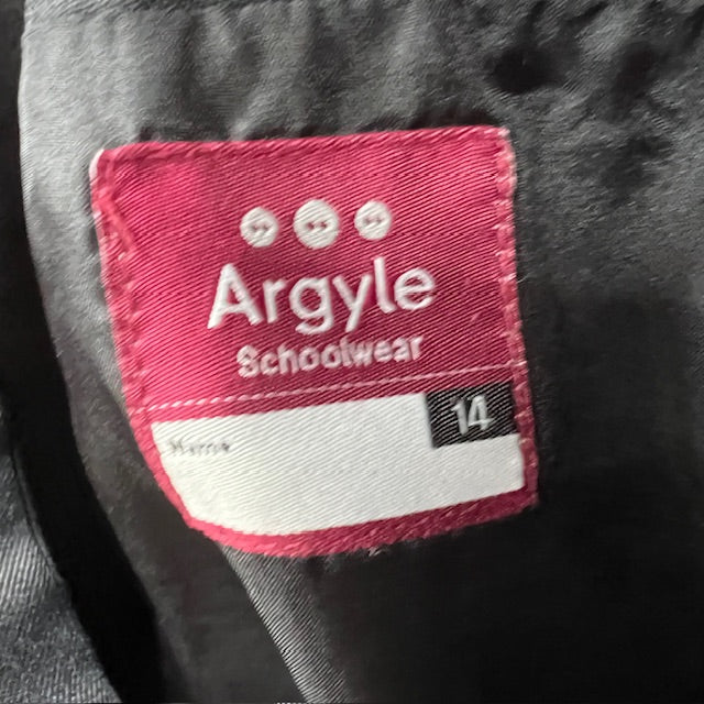 CHRISTS COLLEGE / grey formal jacket / size 14 (3871720192571283133)