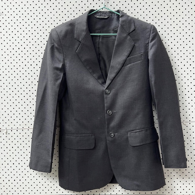 CHRISTS COLLEGE / grey formal jacket / size 14 (3871720198114980444)