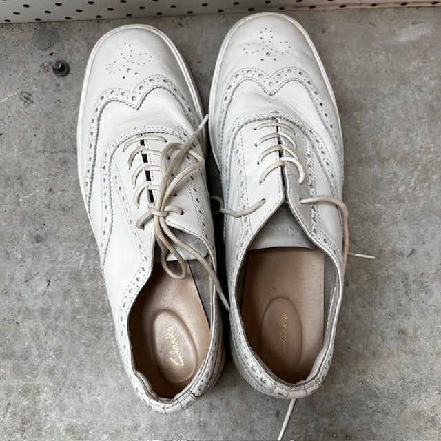 clarks leather brogues / 42 (3871810397791019101)