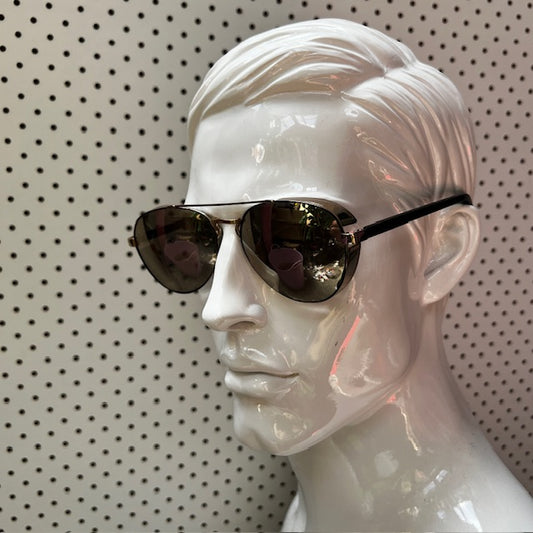 SASS + BIDE / EYE SPY / mirrored aviator sunglasses (3871810468760464807)
