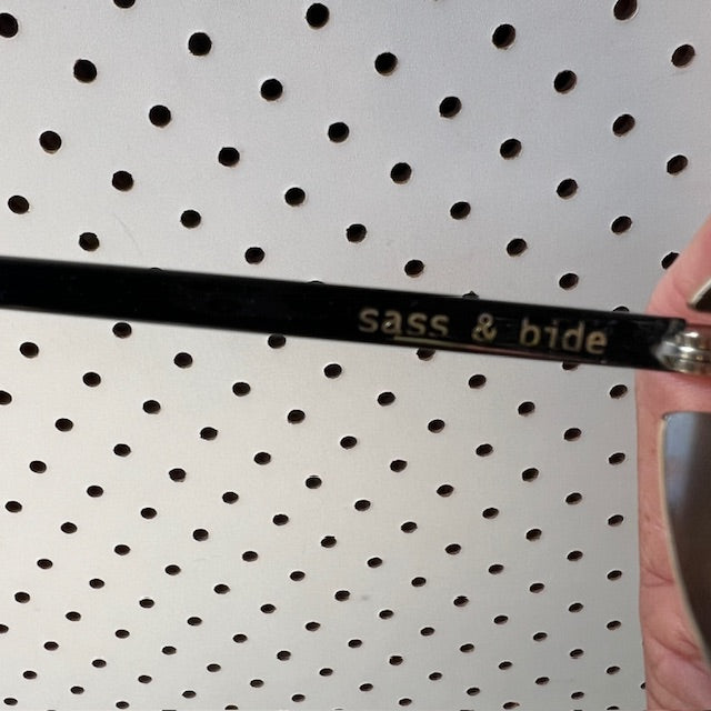 SASS + BIDE / EYE SPY / mirrored aviator sunglasses (3871810473860461176)