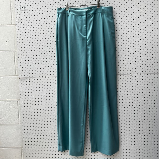 WYNN HAMLYN / lana pants in pure wool / size 12 / new (3871810503256672097)