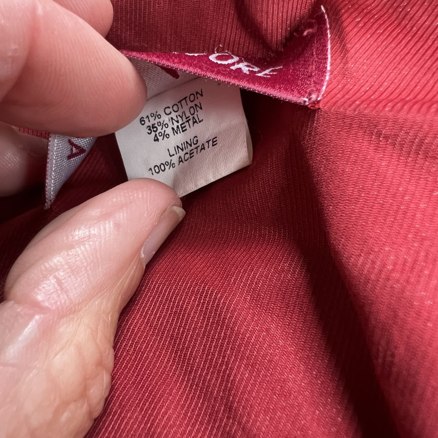 ANDREA MOORE / red coat / size 8 (3872004534405401988)