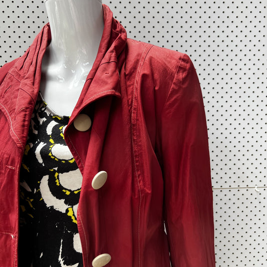 ANDREA MOORE / red coat / size 8 (3872004550245070125)