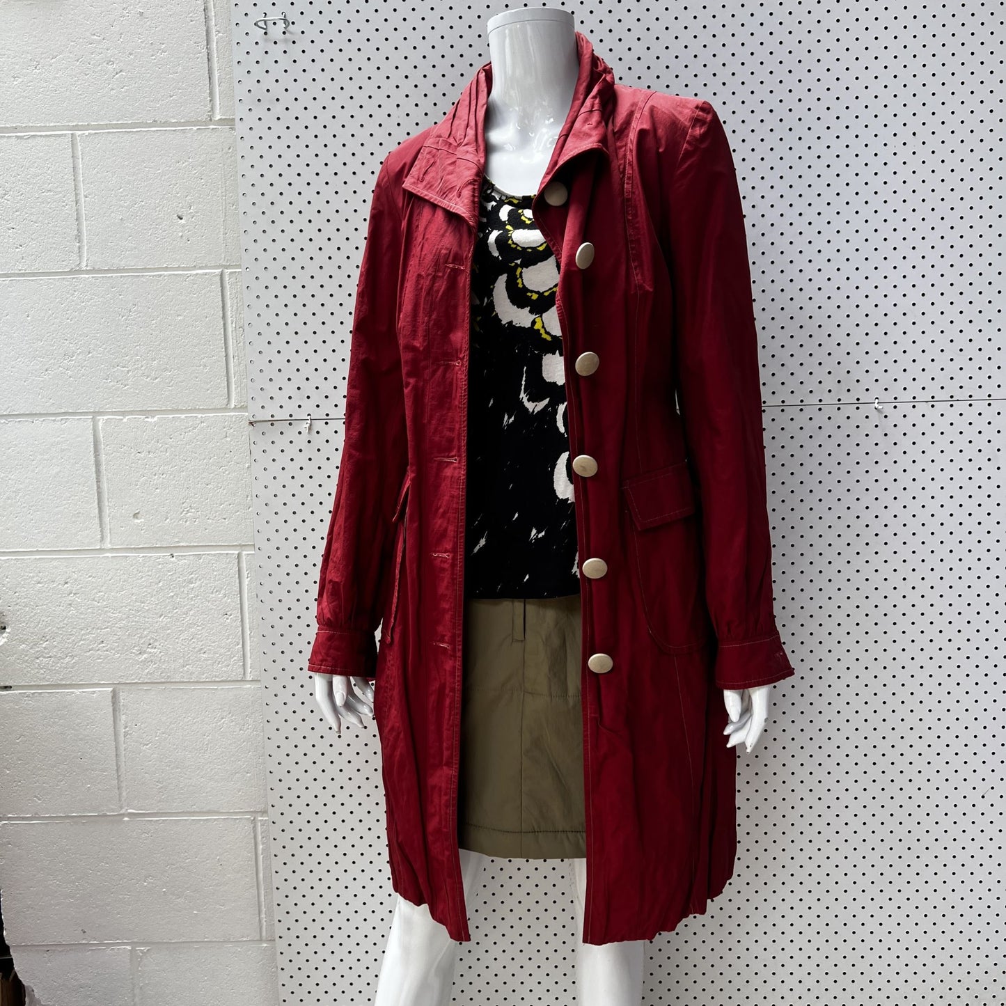 ANDREA MOORE / red coat / size 8 (3872004553671716935)