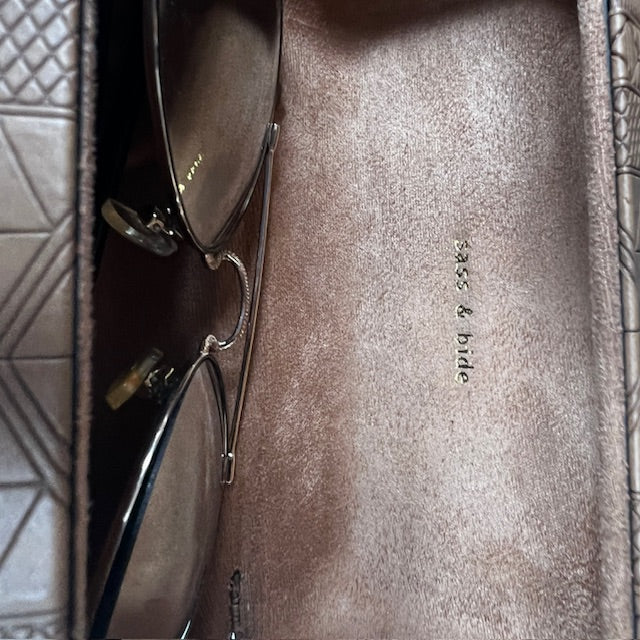 SASS + BIDE / EYE SPY / mirrored aviator sunglasses (3872149118402544561)